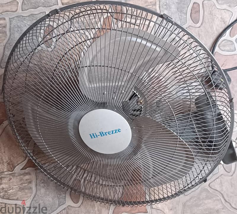 German Drill / Metal 18'' Wall Fan Hi-Brezze 0