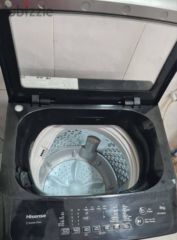 Hisense 8KG washing machine 2