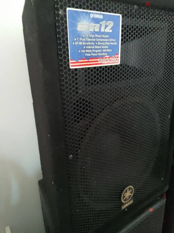 Yamaha BR12 Passive Speaker 1