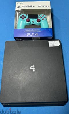 1 TB PS4 Black Slim With 1 Free Game 0