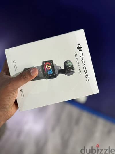 OSMO DJI POCKET 3  CREATOR COMBO JUST OPENED BOX