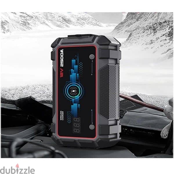 Yesido 12V 1500A Jump Starter & Portable Power Bank with 14000mah A17 1