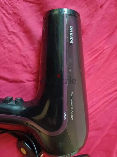 Philips hair dryer.  12bd