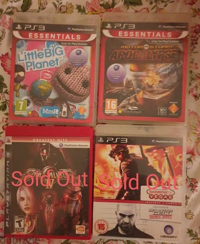 ps3 games for sale