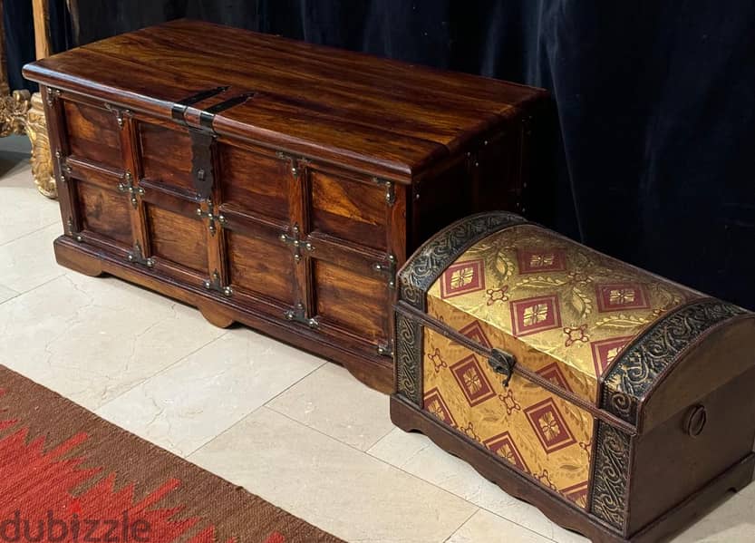 High-Quality Wooden Chest - Desert Design Interiors- Excellent condit 6