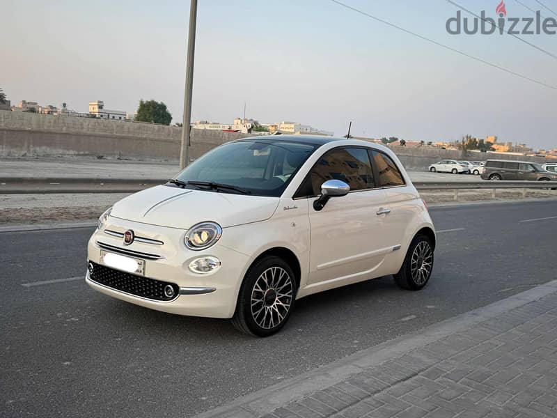 Fiat 500 2022 white 1