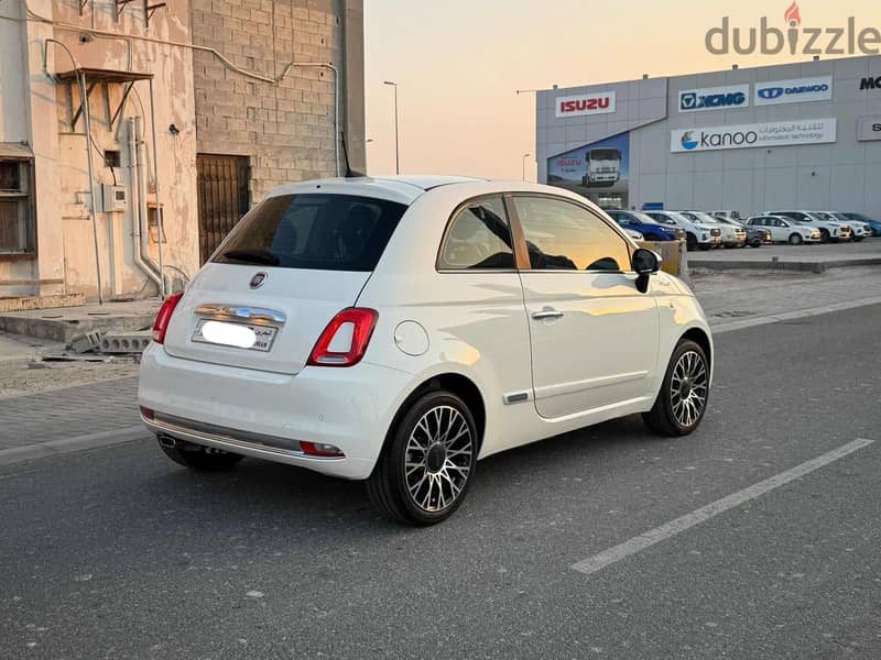 Fiat 500 2022 white 5