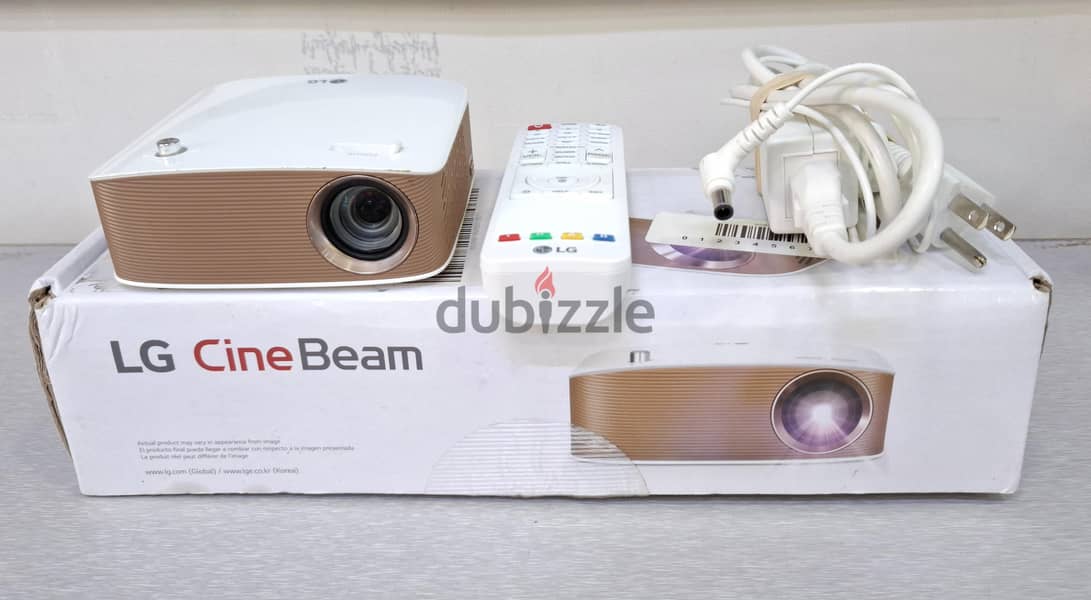 LG CineBeam LED Portable Projector (Rechargeable) Size 100" Projectio 0