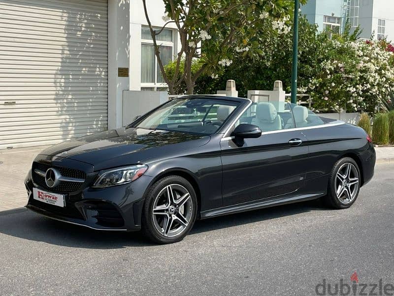 2019 model convertable Mercedes C 300 4