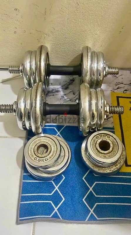 dumbbell set 30 kg 0