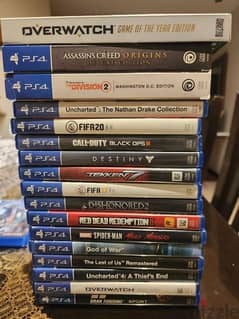 PS4 games for sale 0