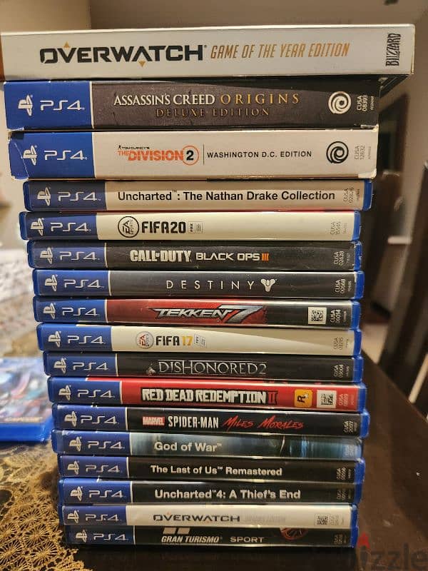 PS4 games for sale 0