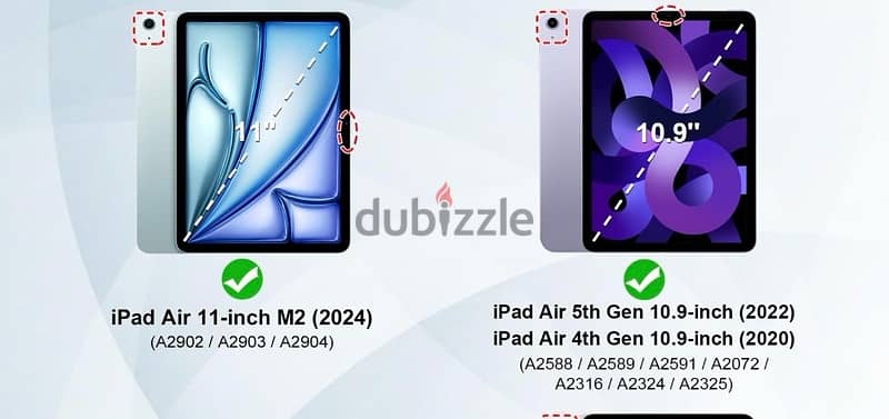 high quality iPad air 4/5/6 case purple 7