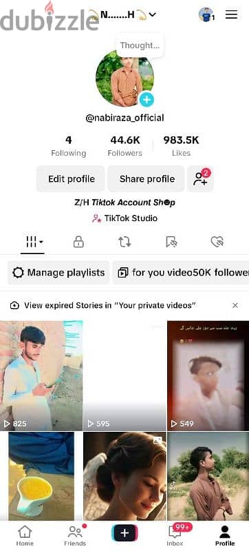 Tiktok Account For Sale 39K Plus Followerrss 3