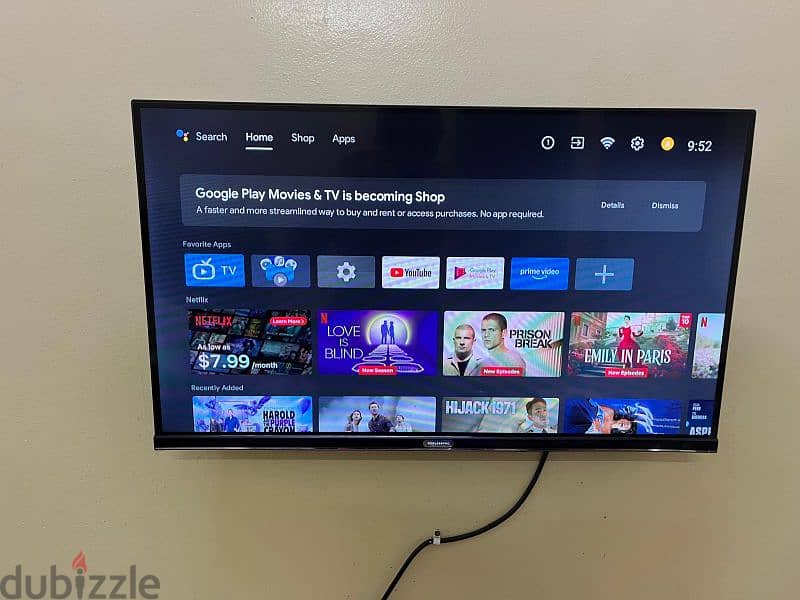 Class pro Android TV 6 month used 2