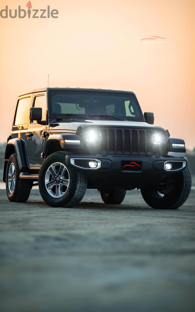 Jeep Wrangler 2018 Sahara Excellent Condition Black 1