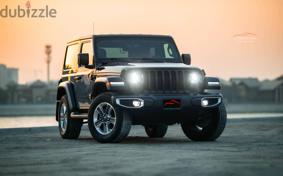 Jeep Wrangler 2018 Sahara Excellent Condition Black 2