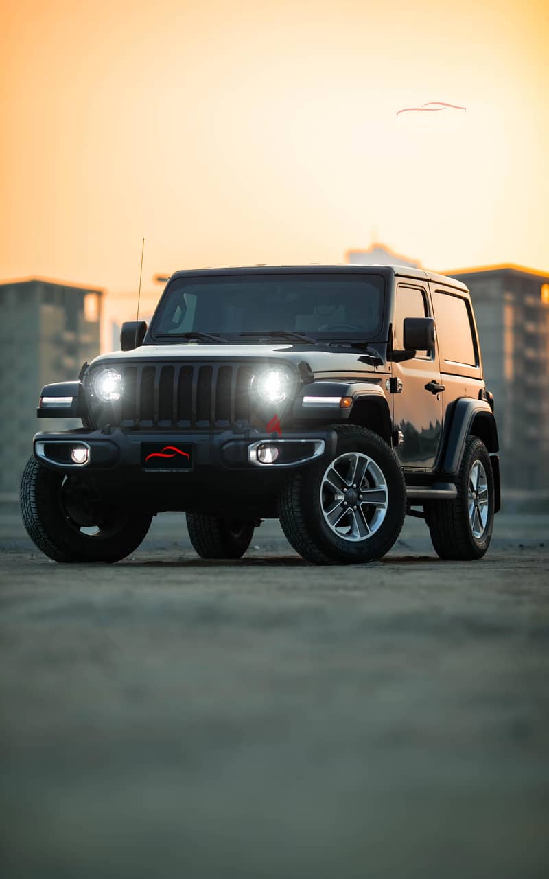 Jeep Wrangler 2018 Sahara Excellent Condition Black 3