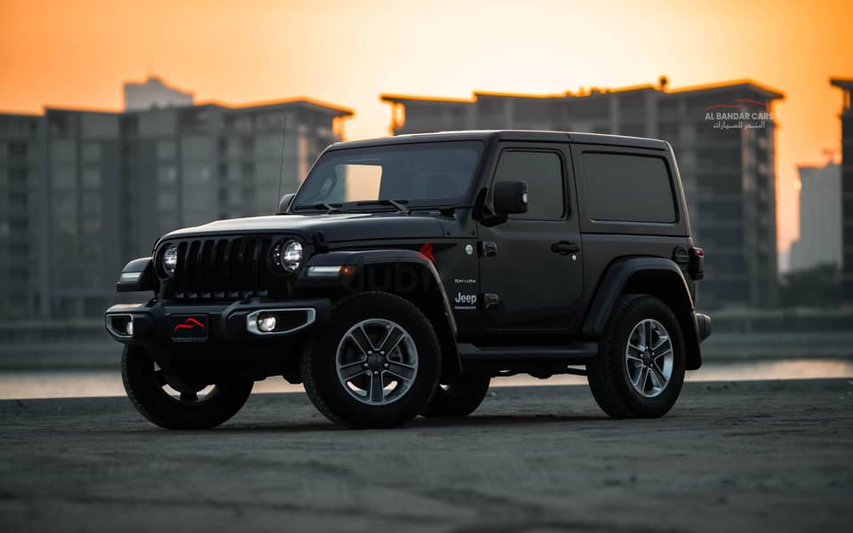 Jeep Wrangler 2018 Sahara Excellent Condition Black 5