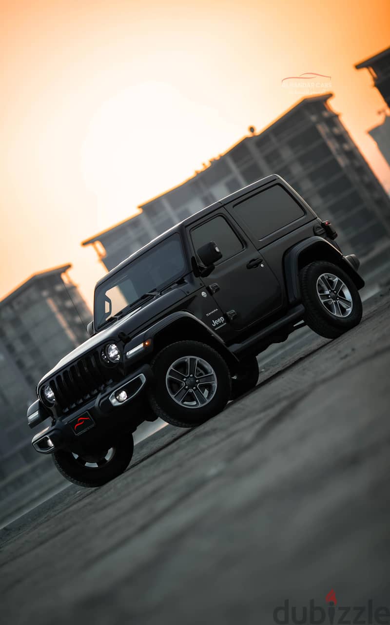 Jeep Wrangler 2018 Sahara Excellent Condition Black 14