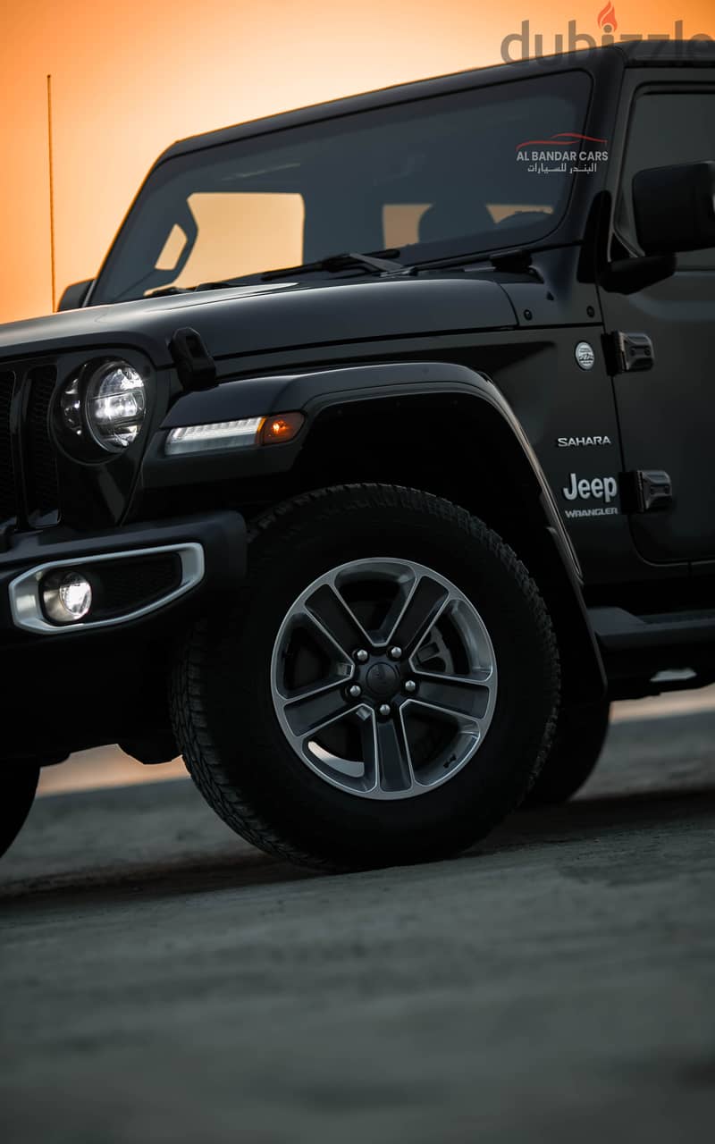 Jeep Wrangler 2018 Sahara Excellent Condition Black 15