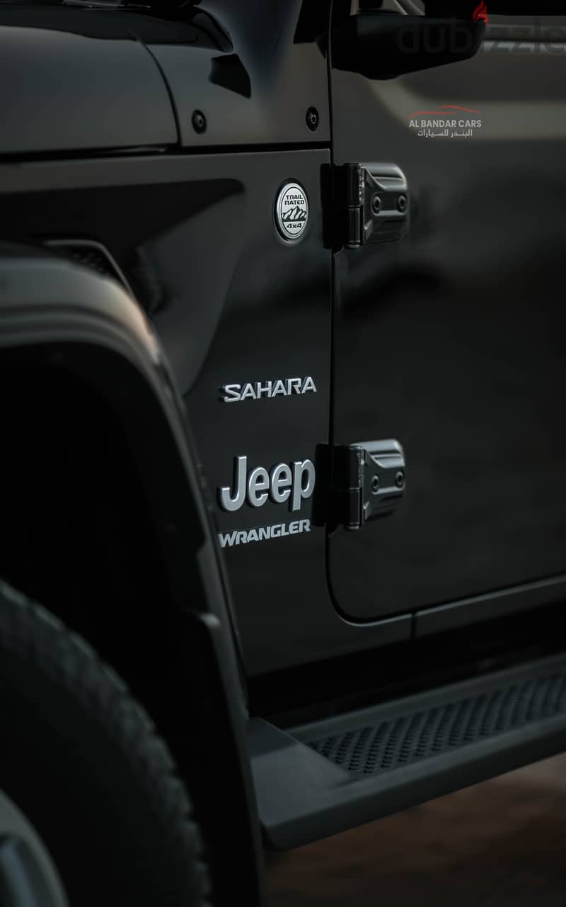 Jeep Wrangler 2018 Sahara Excellent Condition Black 17