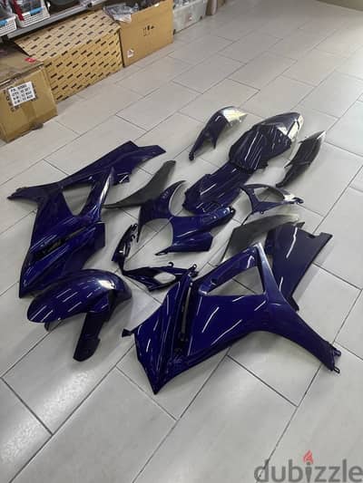 GSXR 1000 K8 2008 Original Full Fairing Kit Blue