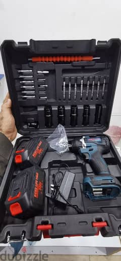 boss impact wrencher dual battery 0