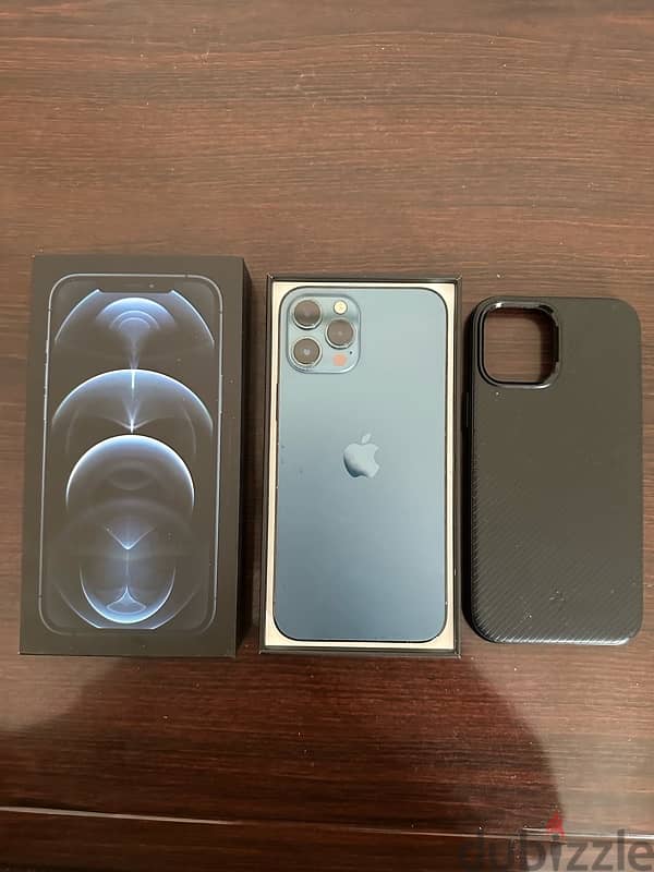 iphone 12 pro max 128gb with spigen case for sale 1