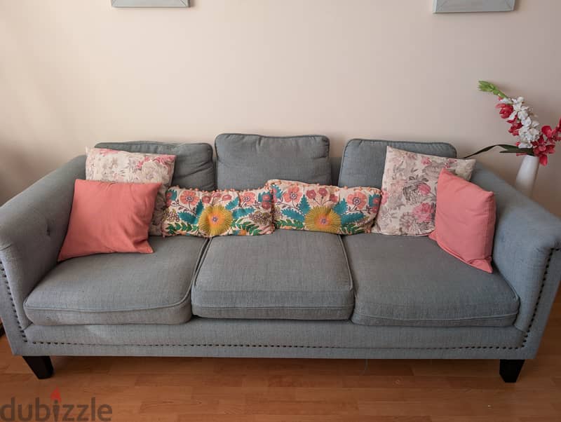 2 seater + 3 seater sofa 1