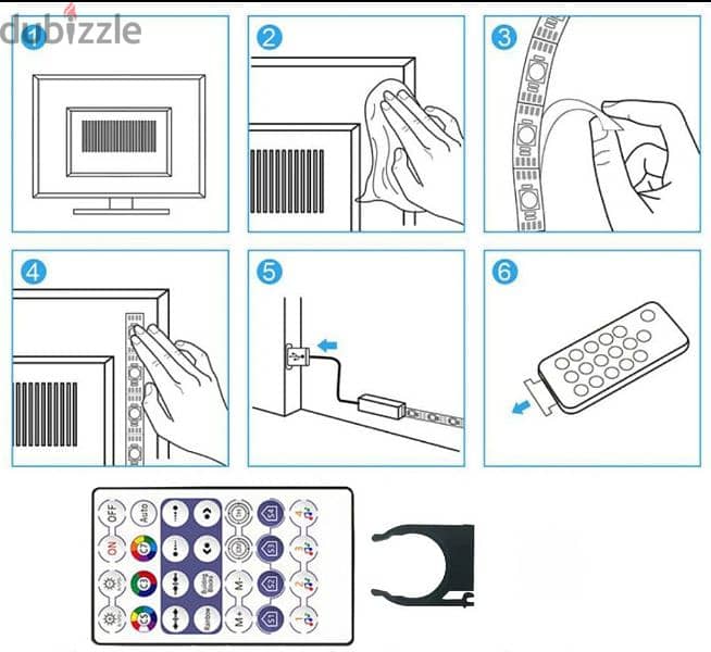 BLUETOOTH LED light strip 30 meter 7