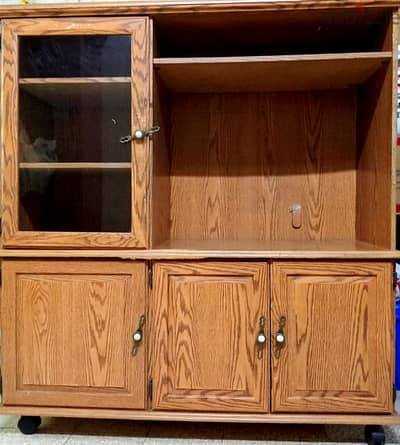 Wooden TV Shelve/Cuboard for sale BD 42