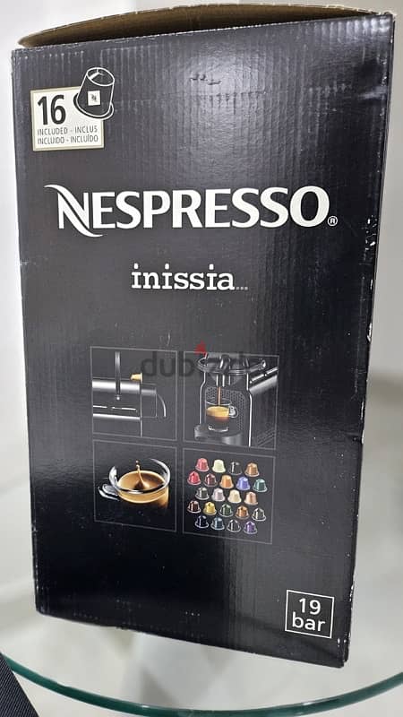 Nespresso Inissia Capsule Coffee machine 1