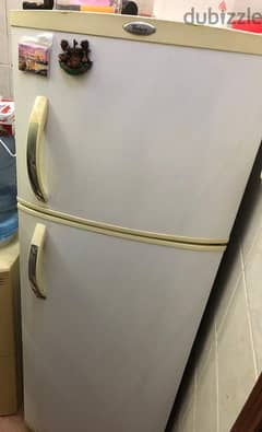 Whirlpool Double door good condition refrigerator. 0