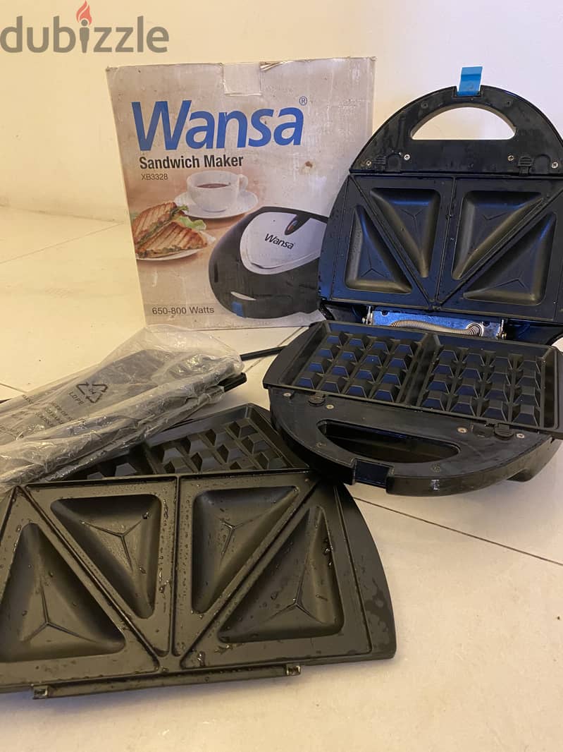 Wansa sandwich maker 1