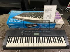 CTK-1200 CASIO Keyboard w/box manual & adaptor 0