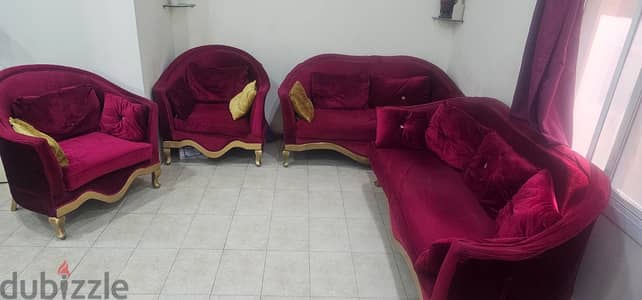 7 Seater sofa set for sale- 80 BD