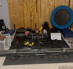 Home gym items for urgent sale 0