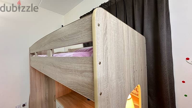 storage Bbaby bed with study table(All in one) 1