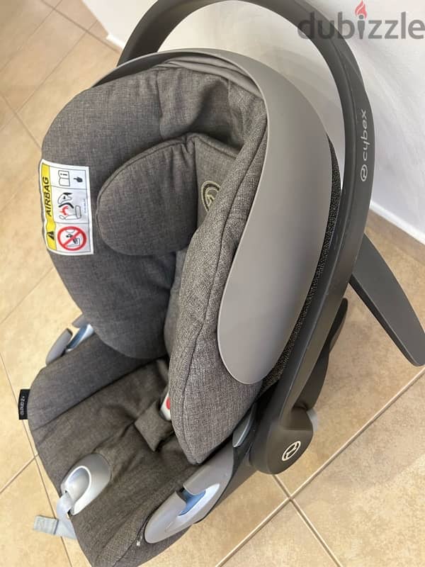 cybex car seat ISO fix 3