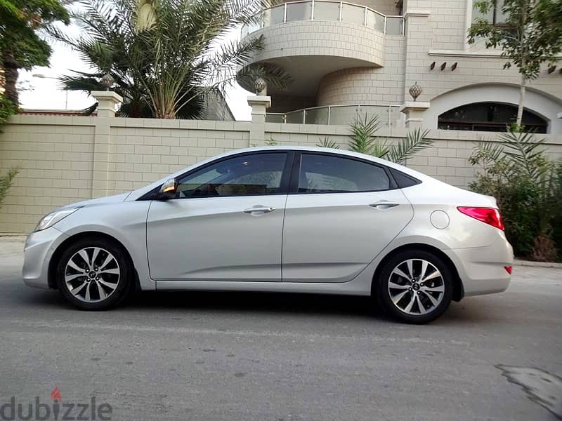 Hyundai Accent 1.6 L 2017 Silver Single User Full Option Well Maintain 2