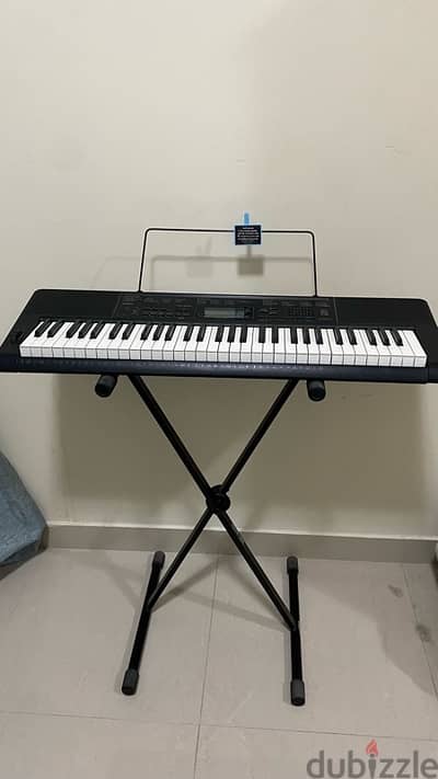 casio piano with stand