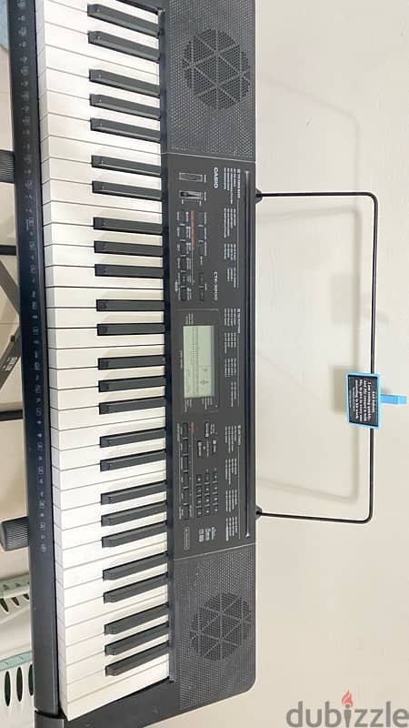 casio piano with stand 2