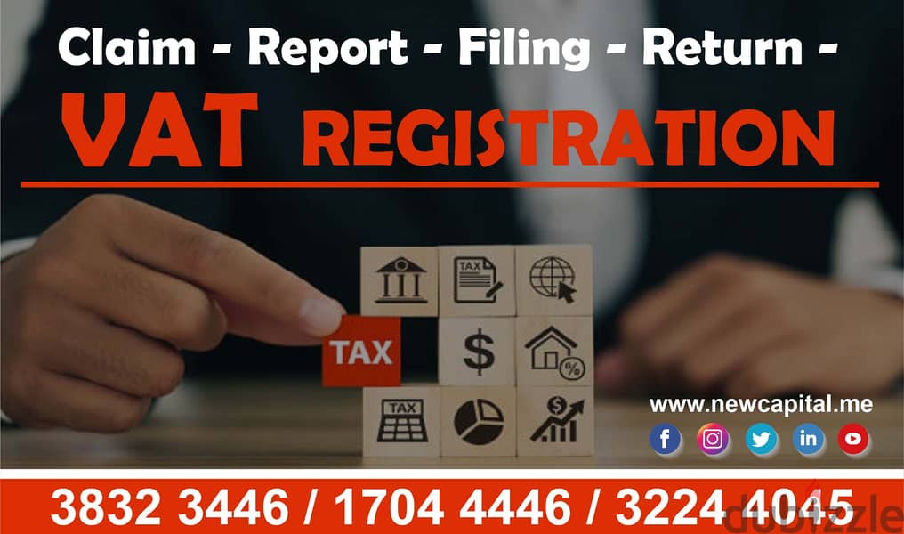 Claim, Report, Filing, Return VAT Registration 0