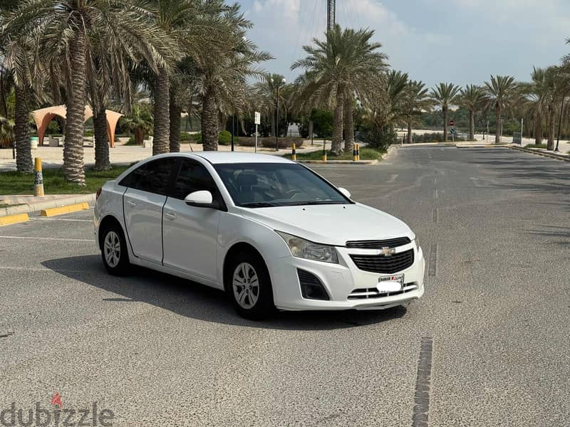 Chevrolet Cruze 2014 white 0