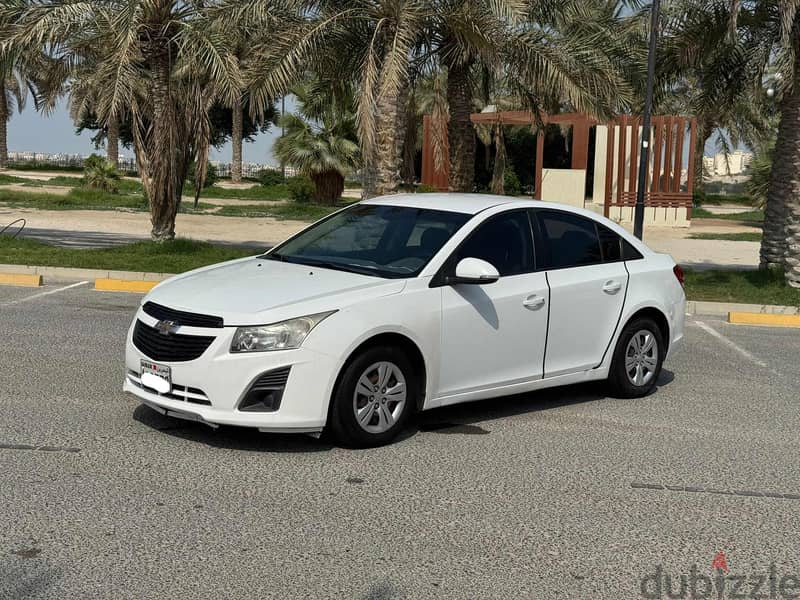 Chevrolet Cruze 2014 white 1