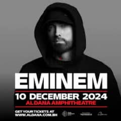 Eminem B section ticket 0