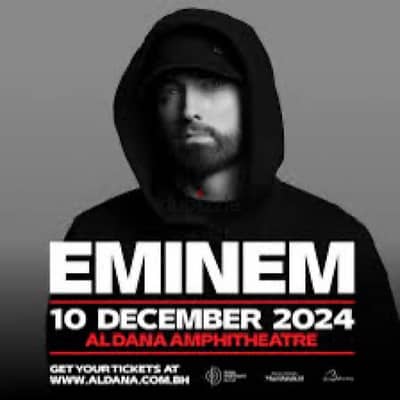 Eminem B section ticket