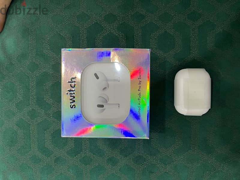 painted AirPods Pro by switch black color. and AirPods Pro 1