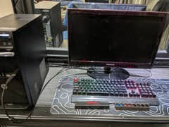 Gaming PC with Keyboard and Monitor for sale: 95BD 0